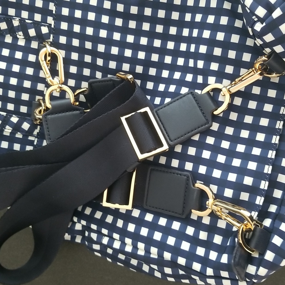 Tory Burch Travel Backpack, Royal Navy - Picture 10 of 15